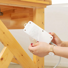 Suport dublu de fixare cu adeziv acrilic, awwaline, transparent, ideal pentru agatat si suspendat obiecte