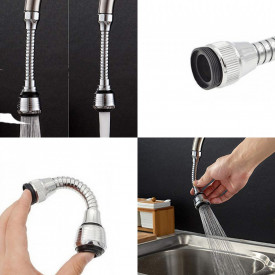 Prelungitor flexibil universal pentru robinet