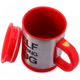 Cana cu amestecare automata, Self Stirring Mug, ideala pentru ness, ciocolata calda