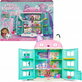 Set de joaca cu figurina si accesorii, Casa lui Gabby - Casa Purrfect a lui Gabby, Gabby's Dollhouse