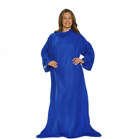 Patura cu maneci, Snuggie, moale si calduroasa, tip fleece, unisex, marime universala