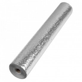 Folie De Aluminiu Autoadeziva, awwaline®, argintie, Protectie Bucatarie, 60 x 300 Cm