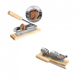 Spargator manual pentru nuci, awwaline, material otel si lemn