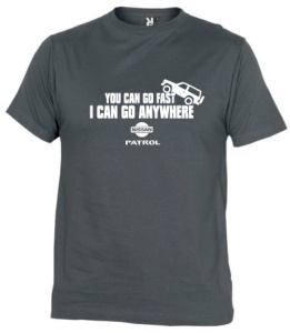 You can go fast....