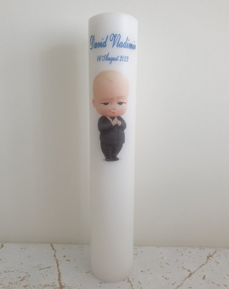 Lumânare de botez personalizata LB 490