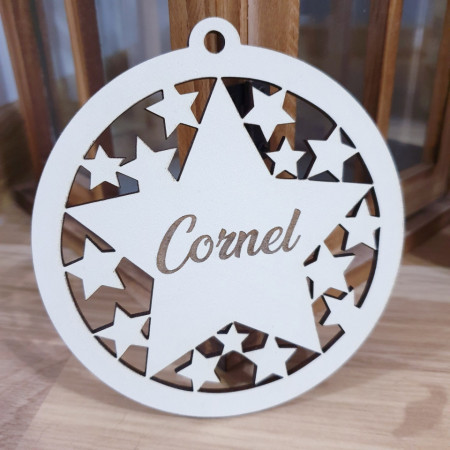globulet din lemn personalizat