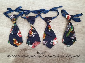 Costum botez „Micul Dandy”, Bleumarin