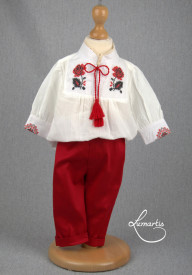costum traditional botez baiat