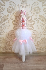 Lumanare de botez LB 020 D 3,6cm x 60cm