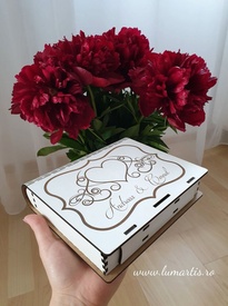 Cutie din lemn pentru fotografii - C01