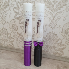 Lumanare stalp LN 719 - Violet