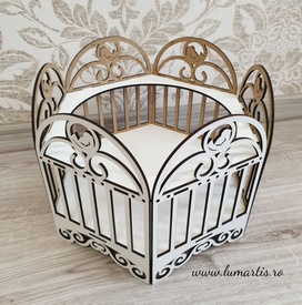Suport din mdf pentru aranjament floral