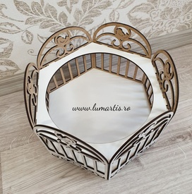 Suport din mdf pentru aranjament floral