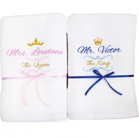 Set 2 prosoape personalizate - P27