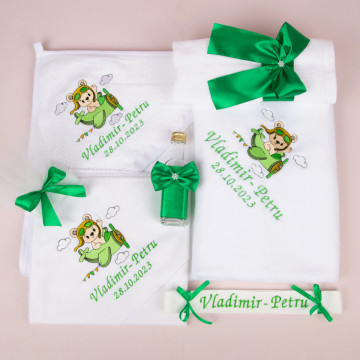 Trusou Botez Verde - Ursulețul călător