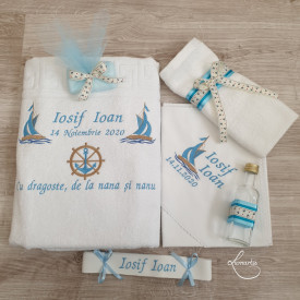 Trusou botez DELUXE 009- tematică marină