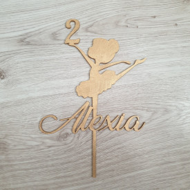 cake topper balerina