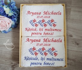 Set 2 prosoape personalizate - P33