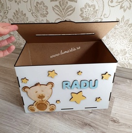 Cutie dar botez CD 01