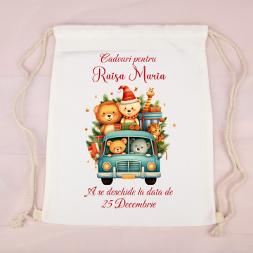 Săculeț personalizat Crăciun 013