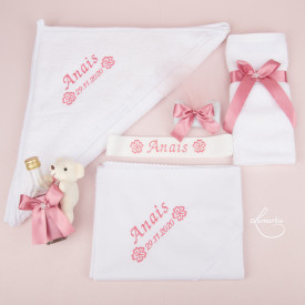 Trusou botez Clasic 051- Roz pudrat
