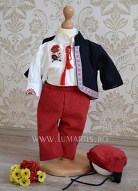 Costum botez Cătălin