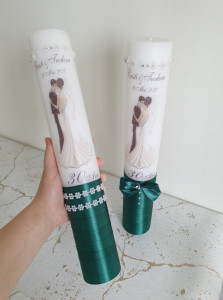 Lumanare stalp LN 721 - Verde