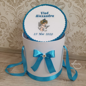 cutie personalizata cu ingeras