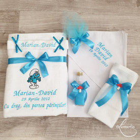 Trusou Botez Personalizat 029 - „Ștrumf”