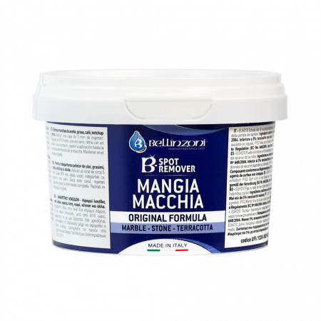 Pasta de indepartat pete de pe piatra naturala marmura granit travertin beton caramida Bellinzoni Mangia Macchia 250 ml