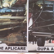 Îndepărtarea rugina componente auto înainte și după Kelfer+
