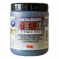 Ucic Cyberlux culoare acrilica pe baza de apa C7 Argento Antico