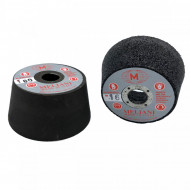 PIETRE ABRAZIVE TIP OALA (ceasca) 85/75x50 cu prindere ø 22mm