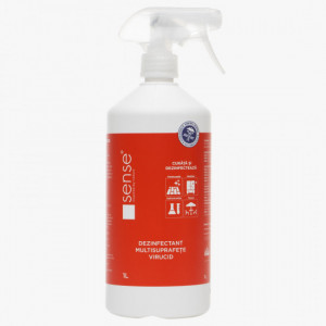 Dezinfectant multisuprafete Sense, virucid, saruri cuaternare - 1L