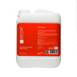 Gel dezinfectant Sense 70% alcool, Bactericid, 5L
