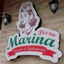Logo Plexiglas - PVC - LED