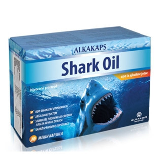 ALKAKAPS SHARK OIL 500mg 30 mekih kapsula