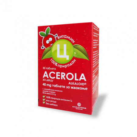 ACEROLA 40mg 30 tableta za zvakanje