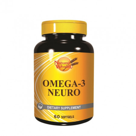 NATURAL WEALTH OMEGA-3 NEURO 60 gel kapsula