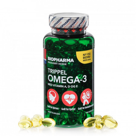 Norveške Omega 3 kapsule 144x