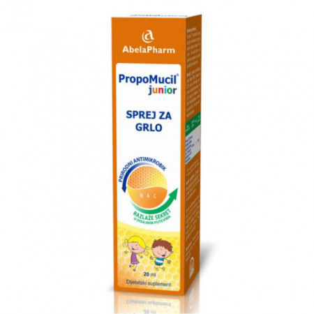 PROPOMUCIL junior sprej za grlo 20ml