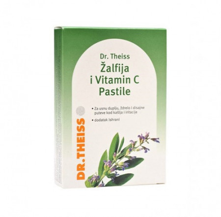 ŽALFIJA i VITAMIN C pastile 24 kom