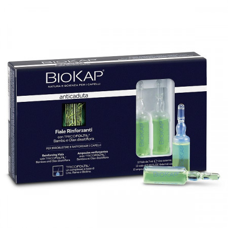 BIOKAP Ampule protiv opadanja kose za žene i muškarce 12x7ml