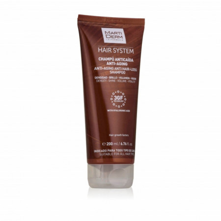 MartiDerm Šampon protiv gubitka kose - sistem protiv starenja za kosu - 200 ml
