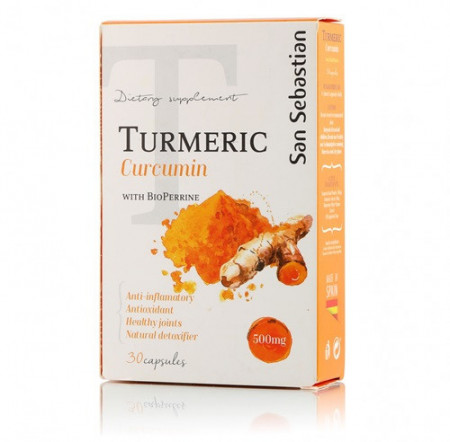 Turmeric (Curcumin) San Sebastian 30 kapsula