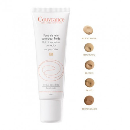 AVENE COUVRANCE tečni PUDER OIL FREE SPF20 broj 03 30ml