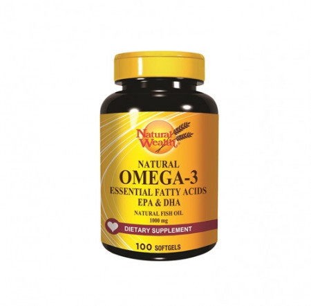 NATURAL WEALTH OMEGA-3 100 gel kapsula