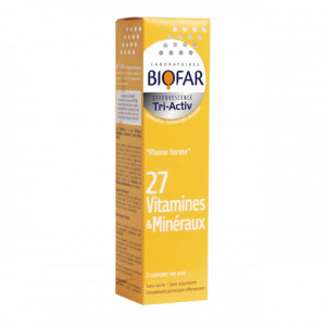 BIOFAR TRIACTIV 27 vitamina/minerala 15 šumećih tableta