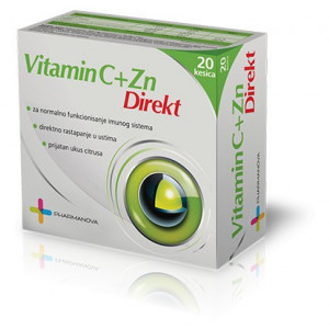 VITAMIN C+ZN DIREKT 20 kesica