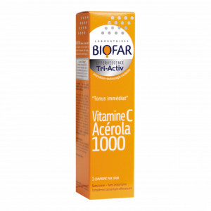 BIOFAR TRIACTIV vitamin C 1000mg 15 šumećih tableta